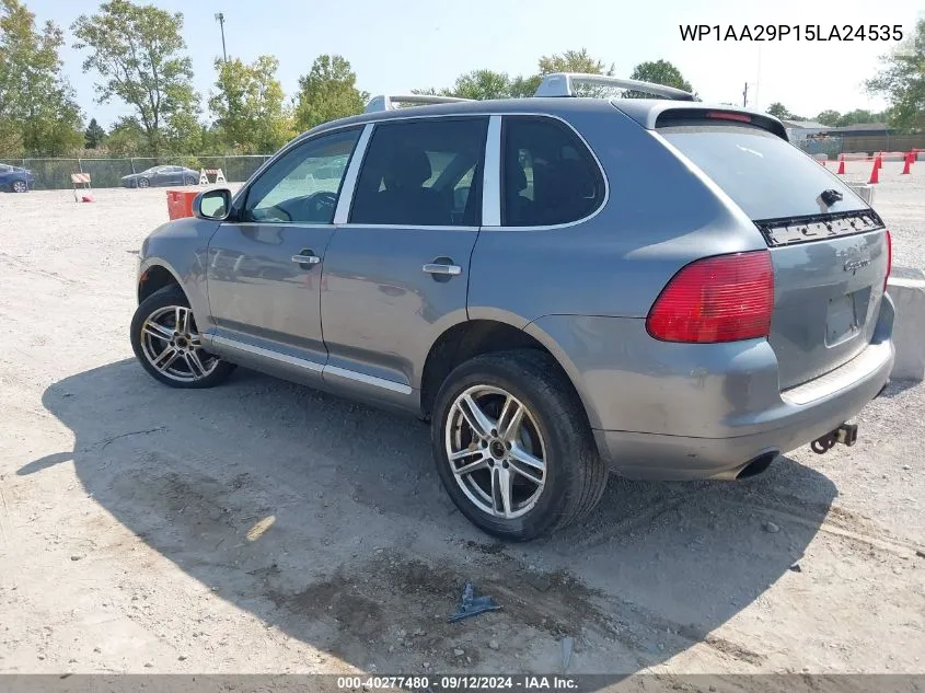 2005 Porsche Cayenne VIN: WP1AA29P15LA24535 Lot: 40277480