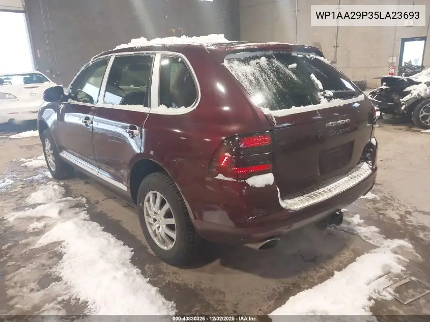 WP1AA29P35LA23693 2005 Porsche Cayenne