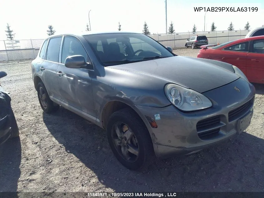 2006 Porsche Cayenne S VIN: WP1AB29PX6LA63199 Lot: 11845971