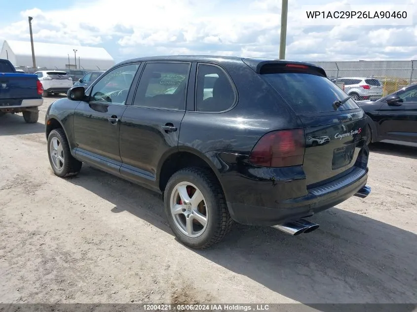 2006 Porsche Cayenne Turbo VIN: WP1AC29P26LA90460 Lot: 12004221