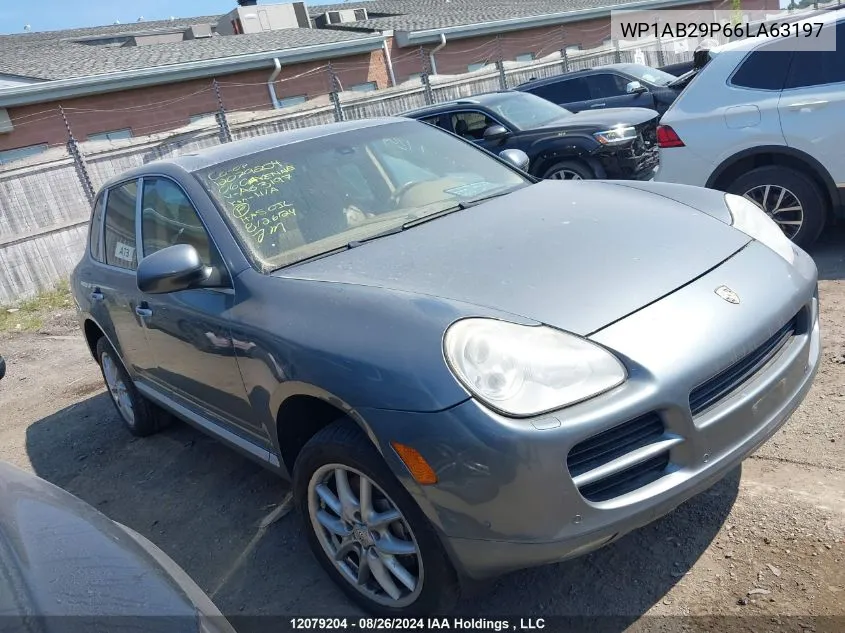 WP1AB29P66LA63197 2006 Porsche Cayenne S