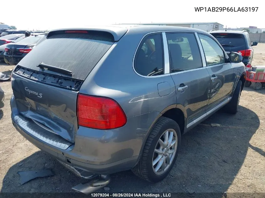 WP1AB29P66LA63197 2006 Porsche Cayenne S