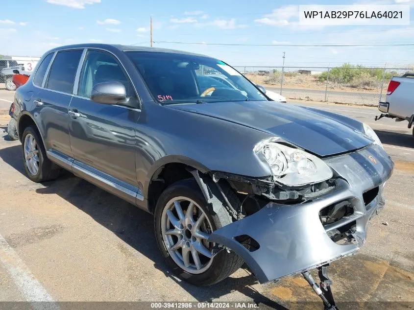 2006 Porsche Cayenne S/S Titanium Edition VIN: WP1AB29P76LA64021 Lot: 39412986