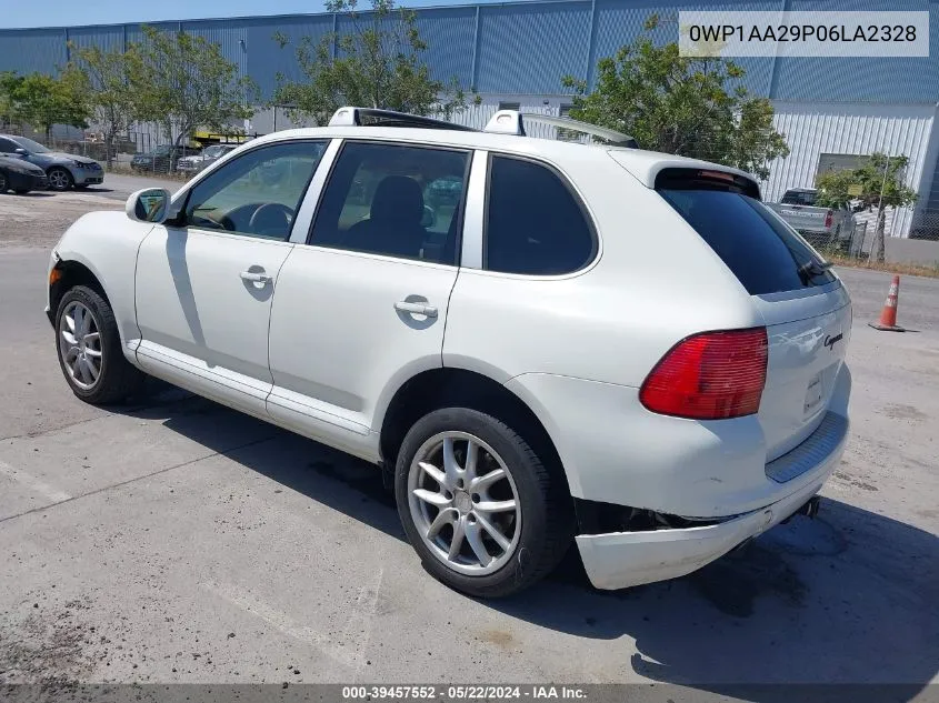 2006 Porsche Cayenne VIN: 0WP1AA29P06LA2328 Lot: 39457552