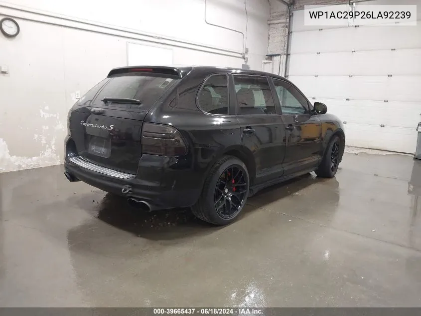 WP1AC29P26LA92239 2006 Porsche Cayenne Turbo/Turbo S