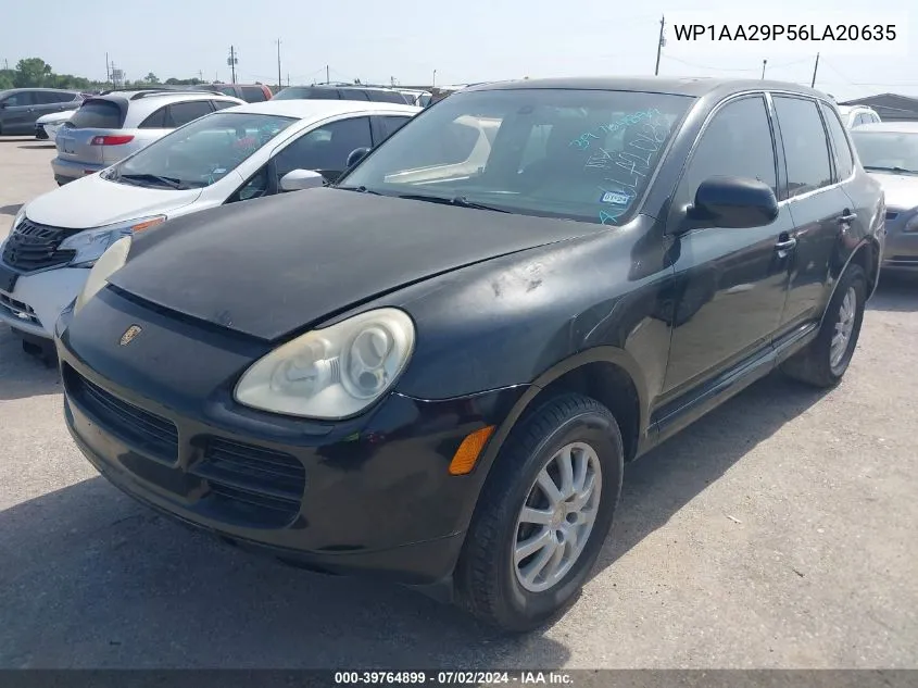 2006 Porsche Cayenne VIN: WP1AA29P56LA20635 Lot: 39764899