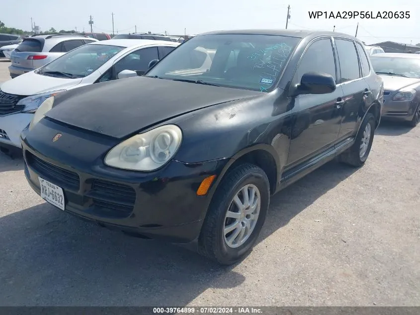 2006 Porsche Cayenne VIN: WP1AA29P56LA20635 Lot: 39764899