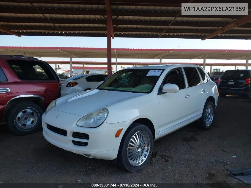 2006 Porsche Cayenne VIN: WP1AA29PX6LA21859 Lot: 39881744