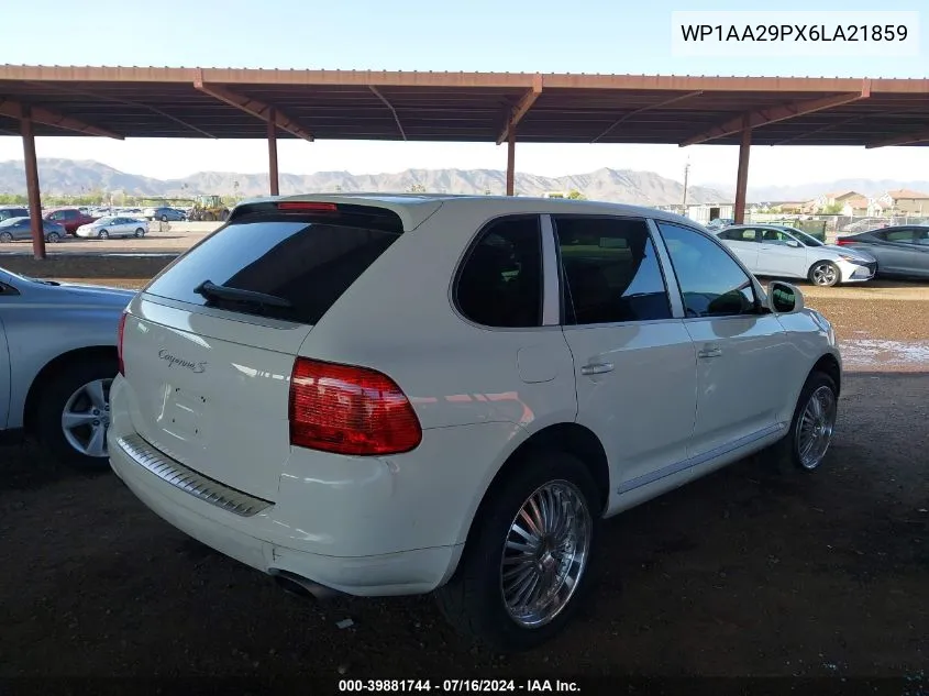 2006 Porsche Cayenne VIN: WP1AA29PX6LA21859 Lot: 39881744