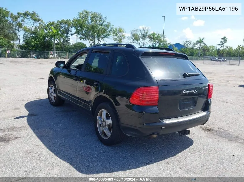 2006 Porsche Cayenne S/S Titanium Edition VIN: WP1AB29P56LA61196 Lot: 40095469