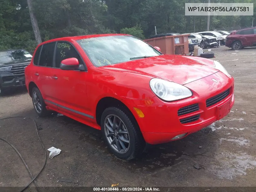 WP1AB29P56LA67581 2006 Porsche Cayenne S