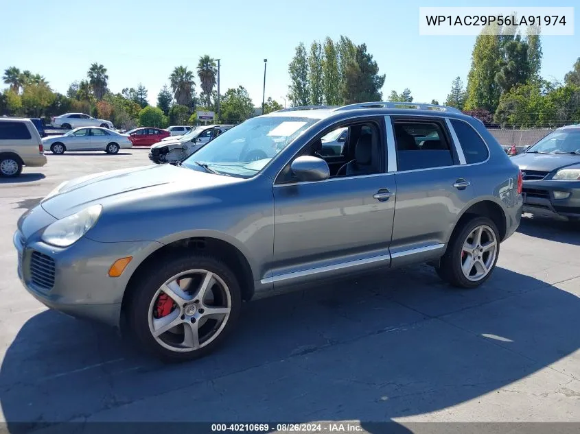 2006 Porsche Cayenne Turbo/Turbo S VIN: WP1AC29P56LA91974 Lot: 40210669