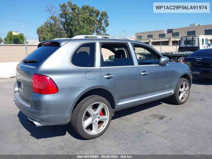 2006 Porsche Cayenne Turbo/Turbo S VIN: WP1AC29P56LA91974 Lot: 40210669