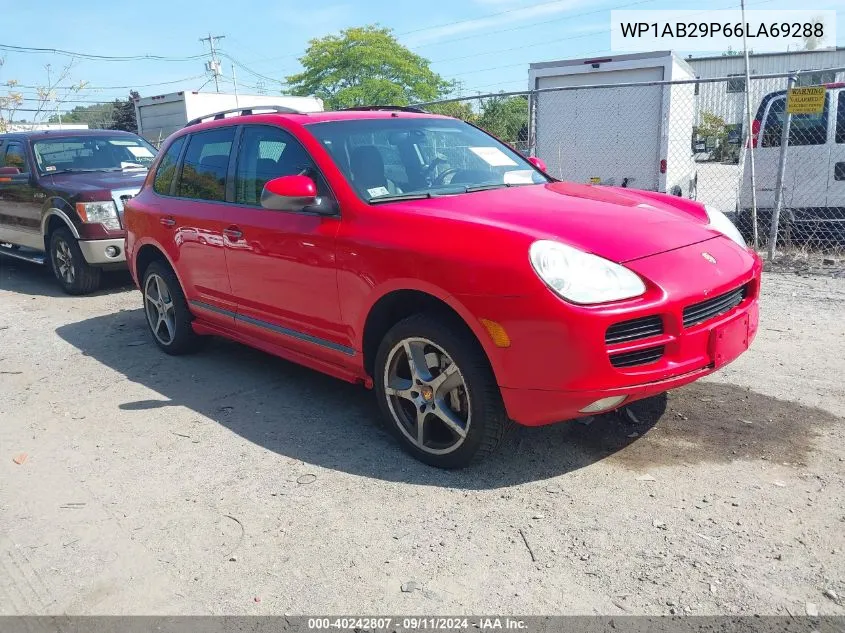 2006 Porsche Cayenne S/S Titanium Edition VIN: WP1AB29P66LA69288 Lot: 40242807