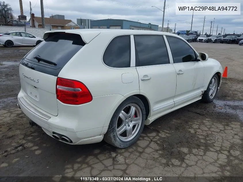 WP1AC29P48LA94772 2008 Porsche Cayenne