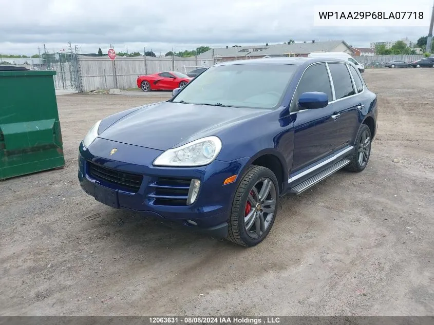 2008 Porsche Cayenne VIN: WP1AA29P68LA07718 Lot: 12063631