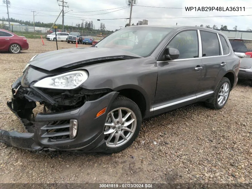 2008 Porsche Cayenne VIN: WP1AB29P48LA36311 Lot: 30041819