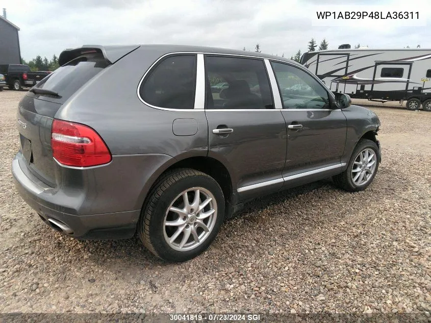 2008 Porsche Cayenne VIN: WP1AB29P48LA36311 Lot: 30041819