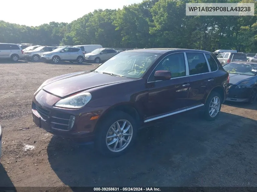 WP1AB29P08LA43238 2008 Porsche Cayenne S