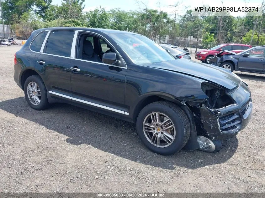 2008 Porsche Cayenne S VIN: WP1AB29P98LA52374 Lot: 39685030