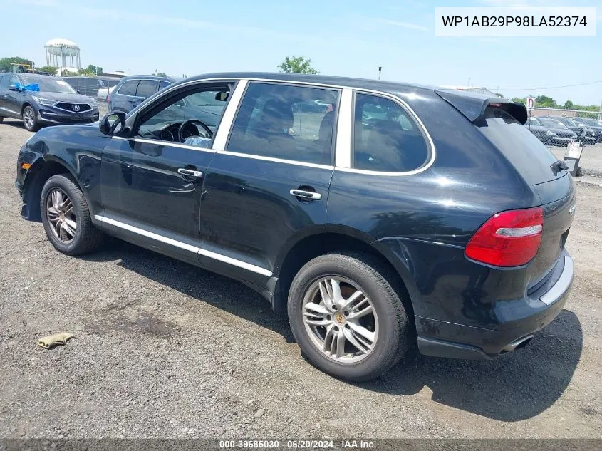 WP1AB29P98LA52374 2008 Porsche Cayenne S