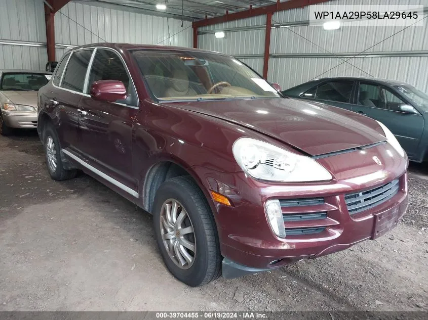 WP1AA29P58LA29645 2008 Porsche Cayenne