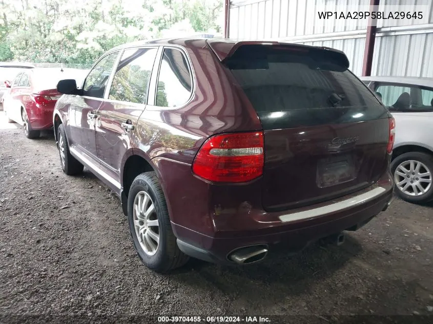 WP1AA29P58LA29645 2008 Porsche Cayenne