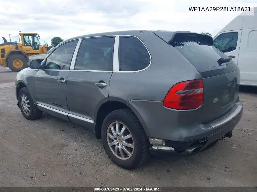 WP1AA29P28LA18621 2008 Porsche Cayenne