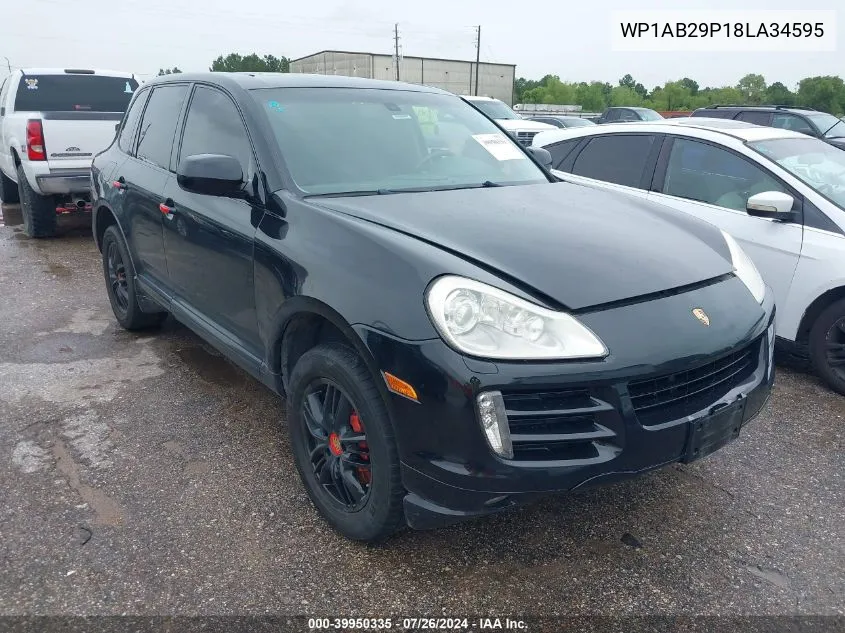 2008 Porsche Cayenne S VIN: WP1AB29P18LA34595 Lot: 39950335