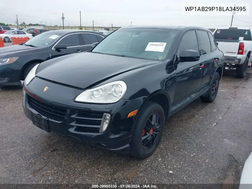 WP1AB29P18LA34595 2008 Porsche Cayenne S