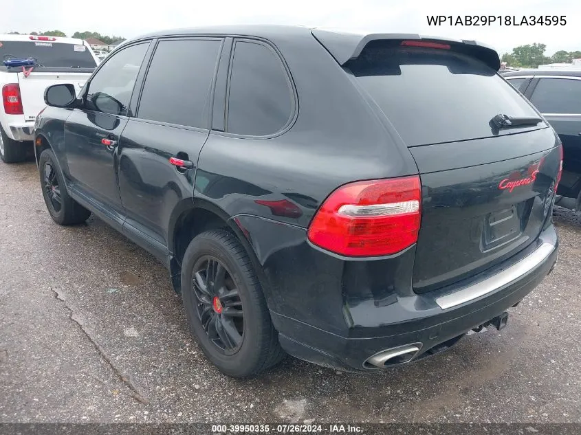 WP1AB29P18LA34595 2008 Porsche Cayenne S