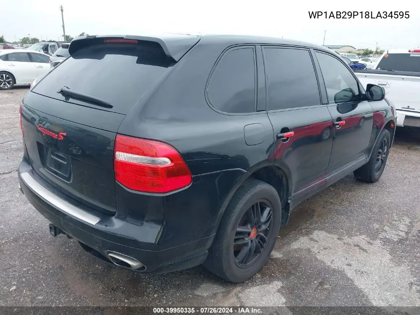 WP1AB29P18LA34595 2008 Porsche Cayenne S