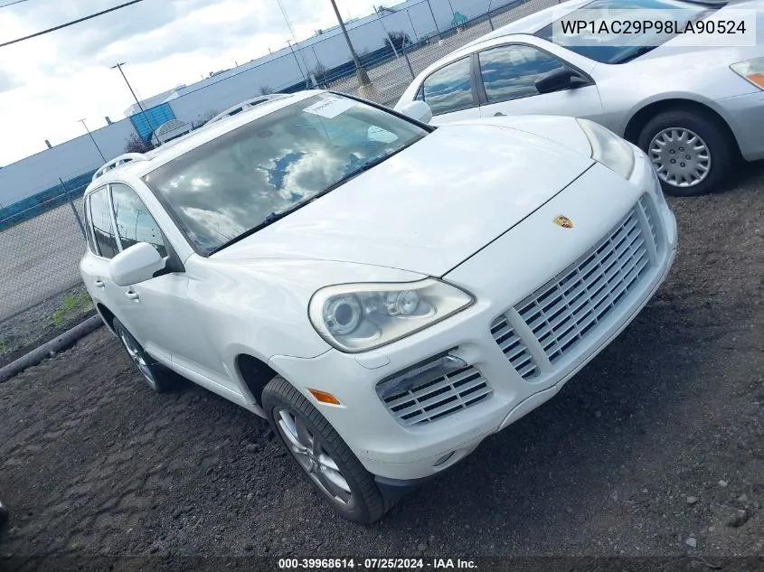 2008 Porsche Cayenne Turbo VIN: WP1AC29P98LA90524 Lot: 39968614