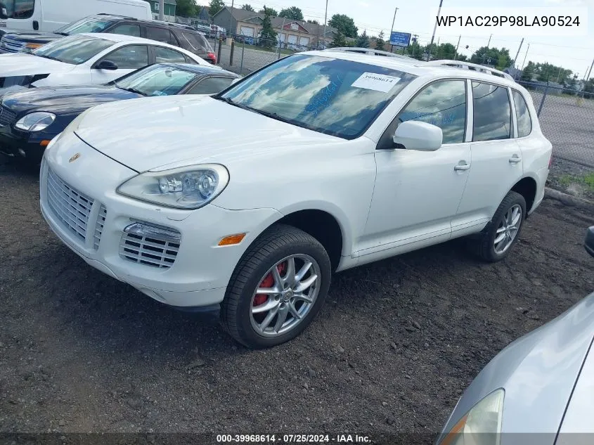 2008 Porsche Cayenne Turbo VIN: WP1AC29P98LA90524 Lot: 39968614