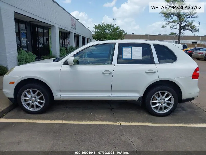 WP1AB29PX8LA35762 2008 Porsche Cayenne S