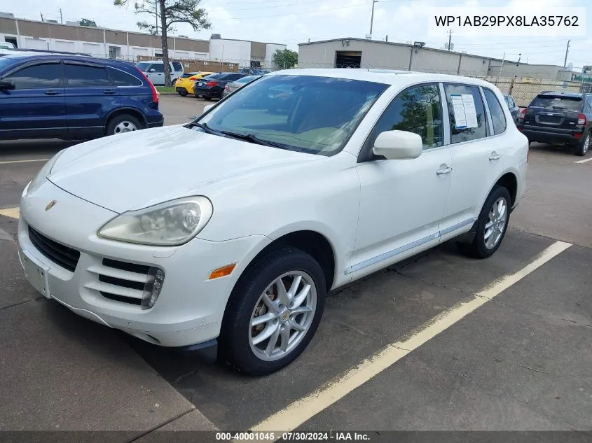 WP1AB29PX8LA35762 2008 Porsche Cayenne S