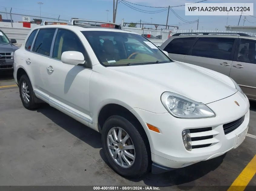 WP1AA29P08LA12204 2008 Porsche Cayenne