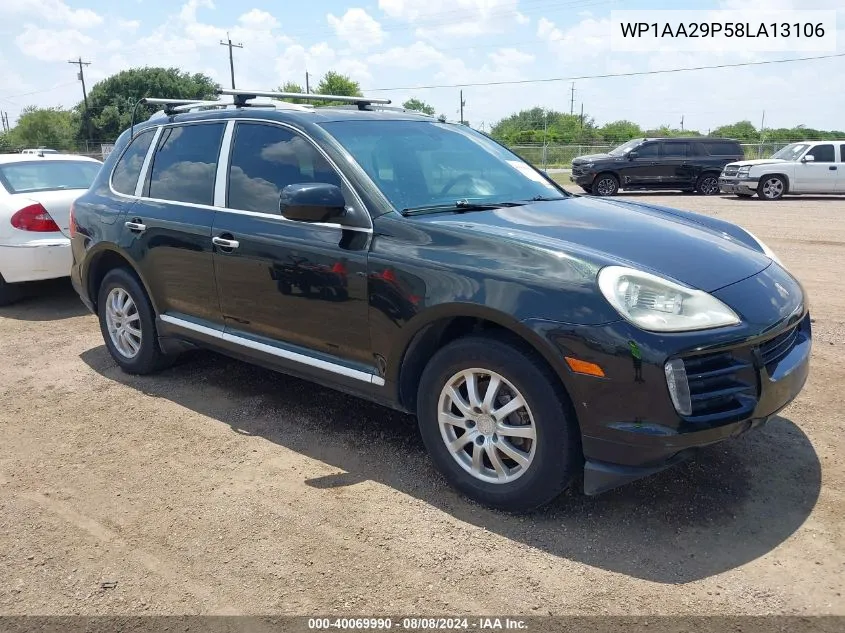 2008 Porsche Cayenne VIN: WP1AA29P58LA13106 Lot: 40069990