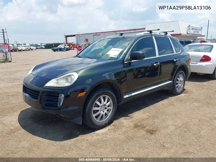 2008 Porsche Cayenne VIN: WP1AA29P58LA13106 Lot: 40069990