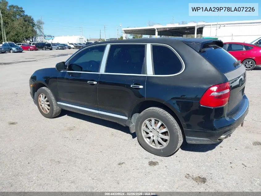 WP1AA29P78LA07226 2008 Porsche Cayenne