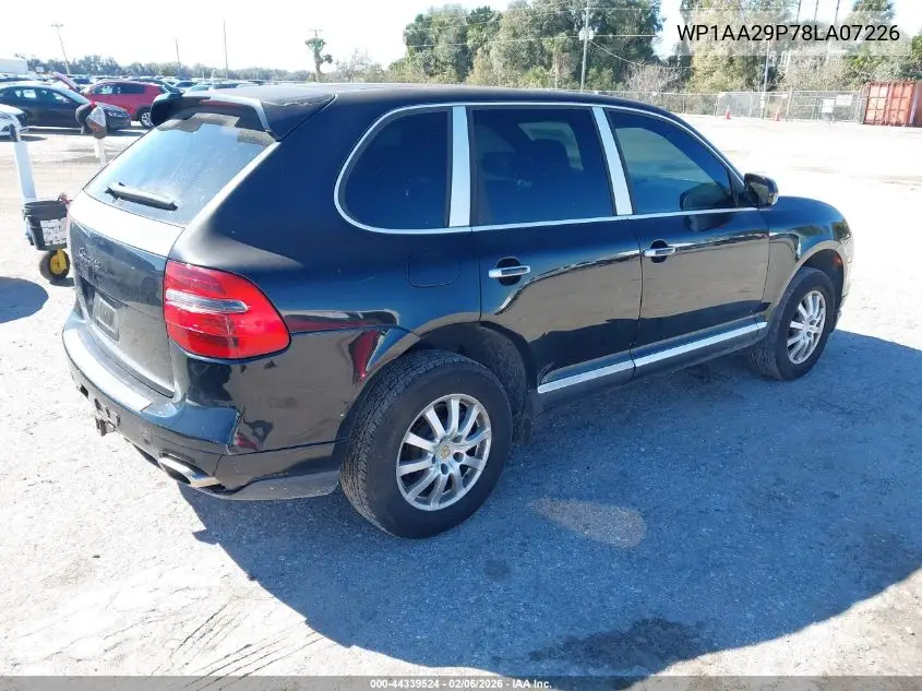 WP1AA29P78LA07226 2008 Porsche Cayenne