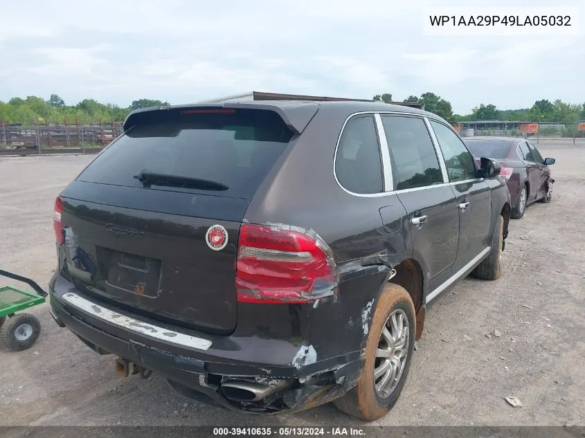 2009 Porsche Cayenne VIN: WP1AA29P49LA05032 Lot: 39410635