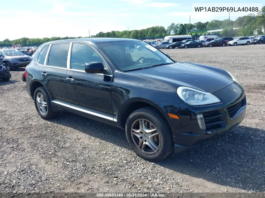 WP1AB29P69LA40488 2009 Porsche Cayenne S