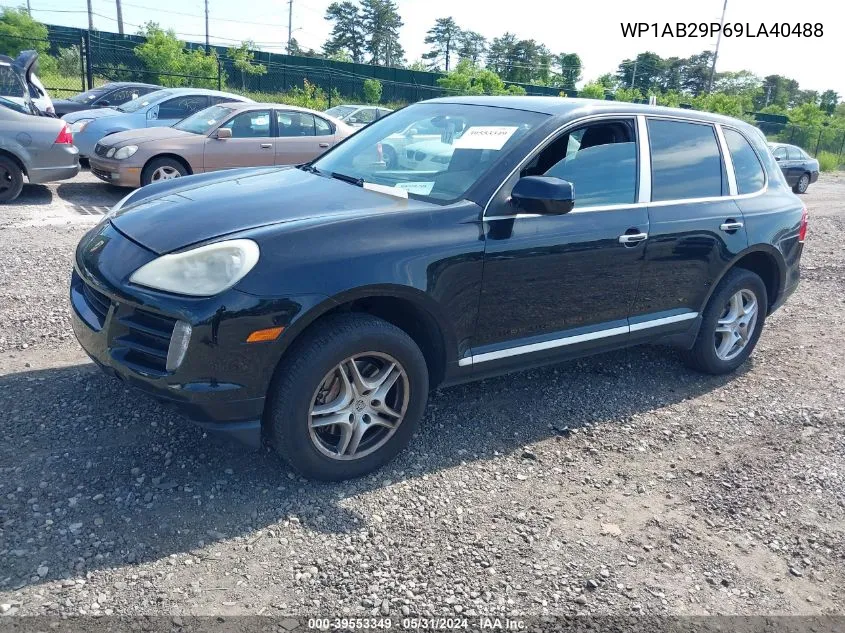 2009 Porsche Cayenne S VIN: WP1AB29P69LA40488 Lot: 39553349