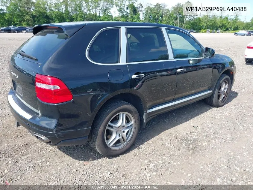 WP1AB29P69LA40488 2009 Porsche Cayenne S