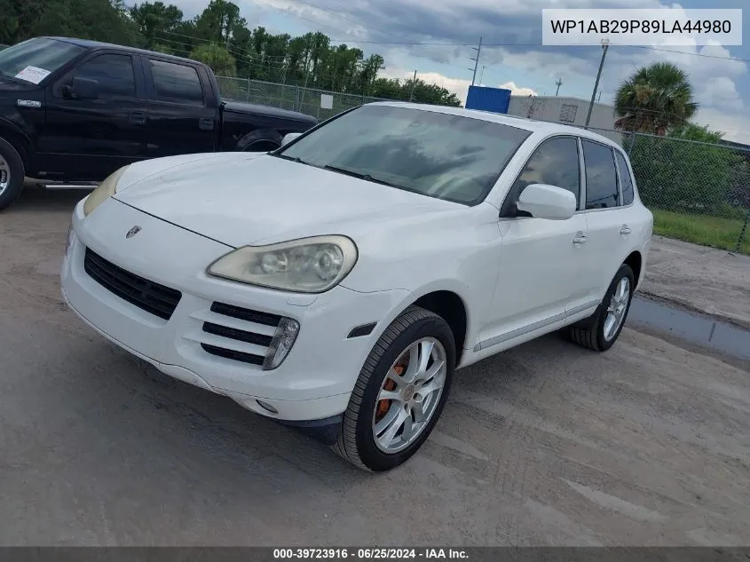 2009 Porsche Cayenne S VIN: WP1AB29P89LA44980 Lot: 39723916