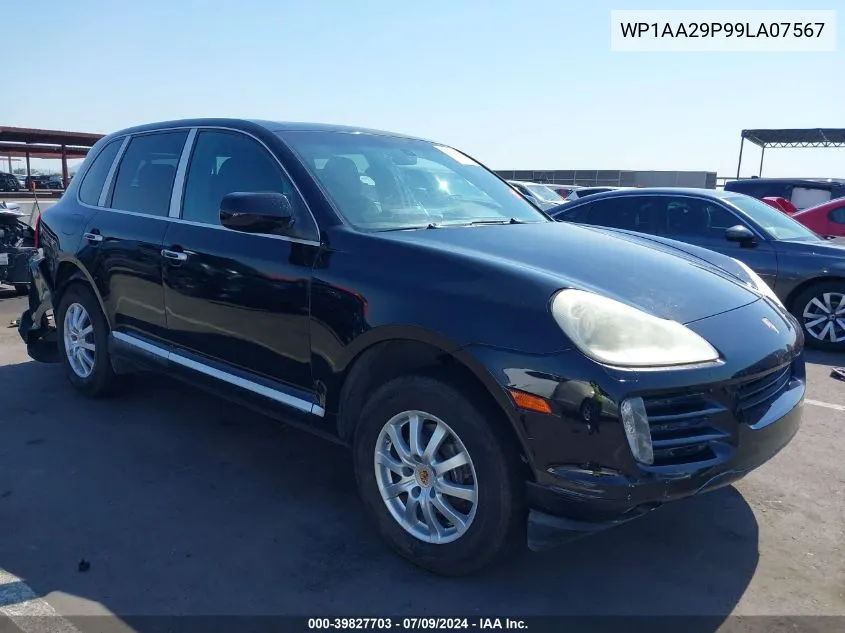 WP1AA29P99LA07567 2009 Porsche Cayenne