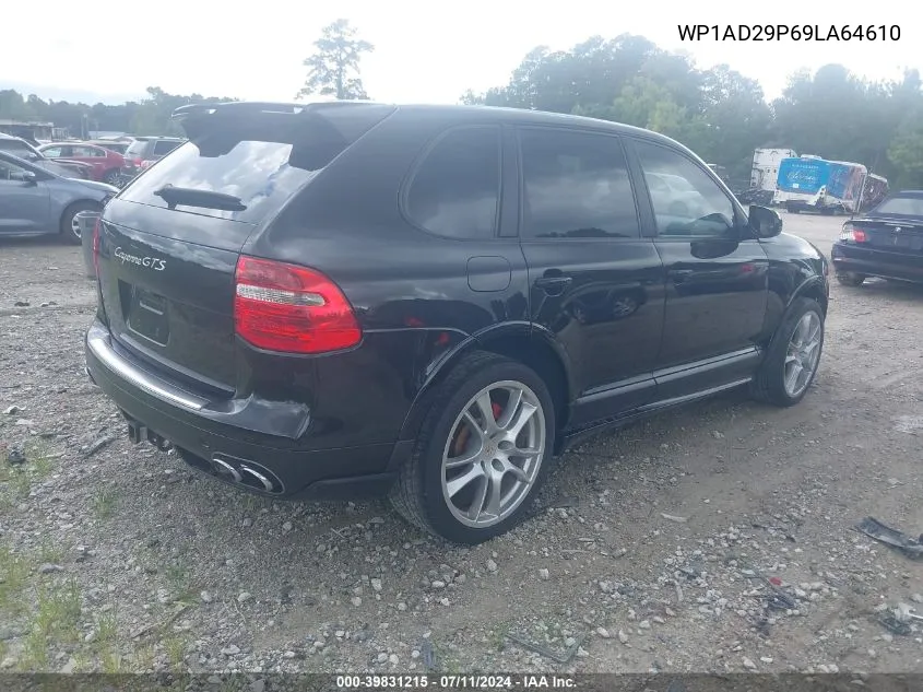 WP1AD29P69LA64610 2009 Porsche Cayenne Gts