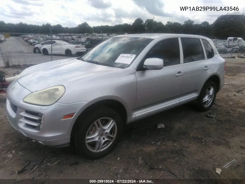 WP1AB29P99LA43546 2009 Porsche Cayenne S