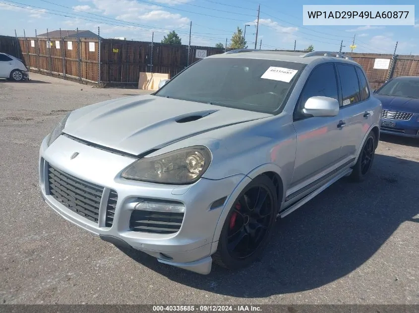 2009 Porsche Cayenne Gts VIN: WP1AD29P49LA60877 Lot: 40335685